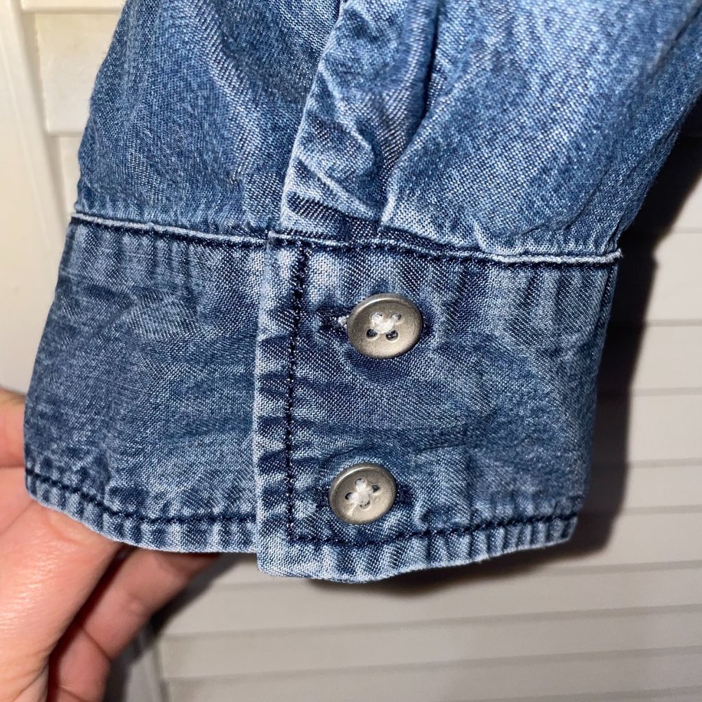 Express Lyocell Button Down Shirt - image 5